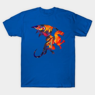 Abstract Fire Dragon T-Shirt